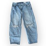 Gap high rise barrel Light Blue Jeans 32 14 Photo 1