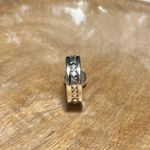 Sterling Silver Moonstone 925  Decorative Band Ring Photo 9