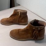Kate Spade NWOB Women's US 7.5 Bellamy Tobacco Sport Suede Ankle Boot Photo 4