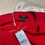 Ann Taylor  Factory Red Dress Size 6P Petite Bell Fluted Sleeves New Photo 6