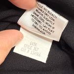 Eileen Fisher Black Full Zip Mock Neck Jacket Cardigan Top Size S Made in USA Photo 6