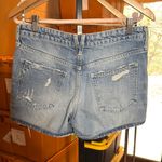 Free People  We the Free Denim Distressed Women's Shorts Size 28 Photo 5
