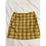 Urban Outfitters  Yellow Plaid Skirt‎ XS Photo 1