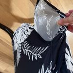 Black White Comfy Knit Midi Dress New Photo 3