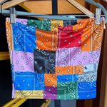 SheIn  Multicolor Patchwork Crop Tube Top Size XS Photo 0