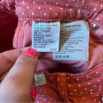AG Adriano Goldschmied Nantucket red polka dot the Stevie ankle jeans size 26 Photo 7