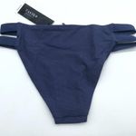 Tavik Chloe Cutout Bikini Bottoms Full Coverage Ribbed Cobalt Blue S Photo 4
