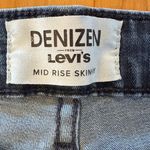 Denizen From Levis Mid Rise Skinny Jeans Womens Size 18m 34x30 Dark Wash Blue Photo 2