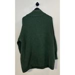 Free People  Ottoman Slouchy Tunic Sweater Dress in Aged Pine Size Large Photo 3