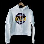 Vans hoodie white size XS women Photo 1