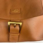 LENE Large Brown Leather and suede Hobo Bag/Shoulder Bag Photo 1