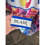 Blair cardigan Jacket floral bright NWT blue red yellow pink Photo 4