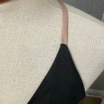 Lunya Intimates Washable Silk Midi Dress Nightgown Size XS Black Blush T Back Photo 5