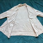 Pact  Airplane Wrap Open Front Cardigan M/L Organic Cotton Relaxed Lounge Travel Photo 10