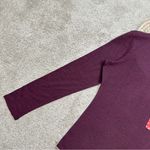 NWT Seg’ments 100% Merino Wool Base Layer Shirt Top Long Sleeve in Burgundy M Red Size M Photo 6