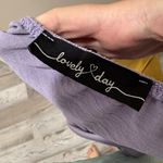 Lovely Day  Purple layered‎ minidress Large Photo 4