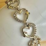 Rhinestone Heart cross Link Bracelet Photo 0