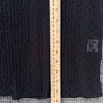 Mare Mare Black Sheer Blouse S Velvet Cuffs Whimsigoth Ethereal Top New Years Photo 9