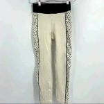 Vimmia Women's Meow Side Print Piped Half & Half Midrise Leggings Size S Photo 9