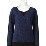 Apt. 9  NWT Pebbled Jacquard Sweatshirt Photo 0