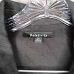 Relativity  Black Denim Jacket Photo 1