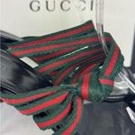 Gucci  Black Red/Green Sandals with Multi-Strap Design Size 38. Photo 8