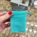 Brilliant Earth Silver Bar Diamond Necklace Photo 3