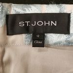 St. John ππ Formal High Waisted Jacquard Floral Embroidered Ball Skirt 10 NWOT Photo 9