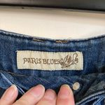Paris Blues 🌞Paris Blue Medium Wash Distressed Cuffed Denim Shorts Photo 1