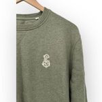 Stanley/Stella Green Crewneck Sweatshirt 'We are nature' Graphic Size L Photo 2