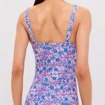 NWT Tuckernuck Vineyard Vines Helen Floral Square Neck One Piece S Pink Photo 1