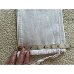 Pistola  Charlie High Rise Classic Straight Ankle Deconstructed Optic White Sz 26 Photo 12