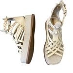 Sam Edelman Nicki Gladiator Sandals Size 6.5 Tan Leather Strappy Platform Photo 1