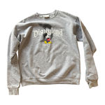 Disney  Parks Mickey Mouse Graphic Sweatshirt Gray Disneyland Resort Size S Photo 0