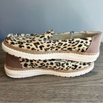 Hey Dude NWT Lena Leopard Angora Slip On Shoes Ladies Size 10 Photo 6