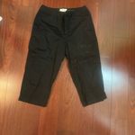 st. john's bay Black Women's Capris Stretch Fabric Size 10 Photo 2