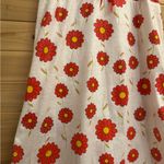 Vintage Sindrella Size Medium Retro Floral Print Babydoll Style Nightgown Dress Red Photo 2