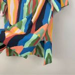 CROSBY by Mollie Burch  Geode Print V Neck Top‎ Size XS Photo 6