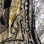 Advance Apparels Black cream Yellow dress halter top backless handkerchief hem Size undefined Photo 7