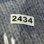 White + Warren Women’s M Blue Cotton Sweater Knit Braided Front Open Cardigan Size M Photo 5