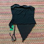 SheIn NWT EZWEAR BLACK MESH TUBE TOP Photo 1