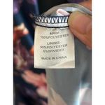 Pink Lily  Dress Small Navy Pink Floral Maxi V-neck Open Back Fairy Photo 6