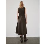 ZARA NWT Wrap Midi Dress Belted Photo 2