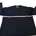 Mango MNG black puff shoulder sweater Photo 4