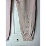 Missguided  Light Beige “As If” Slogan Joggers Loungewear Stretch Pants Sz 12 L Photo 5
