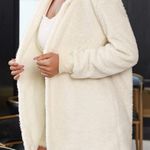 SheIn Solid Hooded Teddy Coat Photo 2