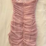 Oh Polly Lace Pink Dress Photo 5