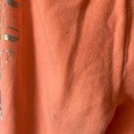 PINK - Victoria's Secret VS Pink orange coral flare sweatpants Photo 3