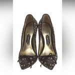 Tom Ford  Lace Embroidered & Bow Accents Stilettos Photo 2