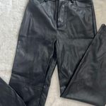 SheIn Black Pleather Pants Photo 0